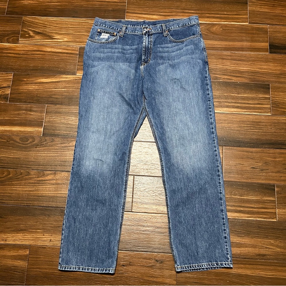 40x34 Cinch Men’s White Label Relaxed Fit Straight Leg Jeans Medium Wash